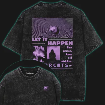 Let It Happen Washed T-shirt