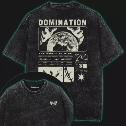 Domination Washed Space T-shirt