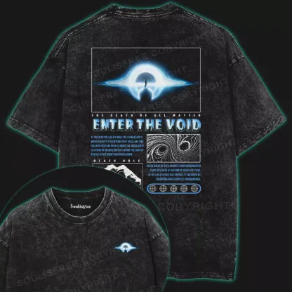 Chasing the Void Washed Space T-shirt