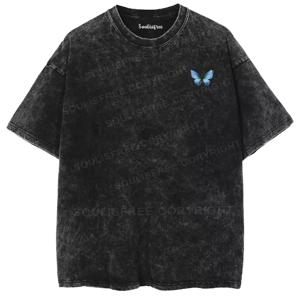 Butterfly Washed T-shirt