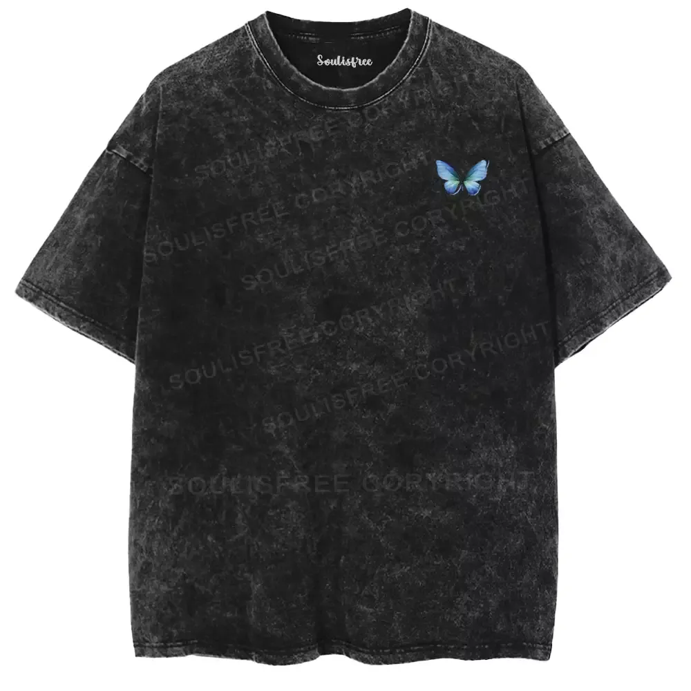 Butterfly Washed T-shirt