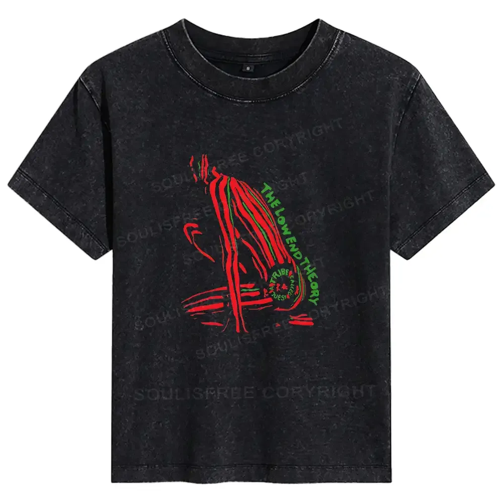 Designed The Low End Theory Basic Washed T-shirt