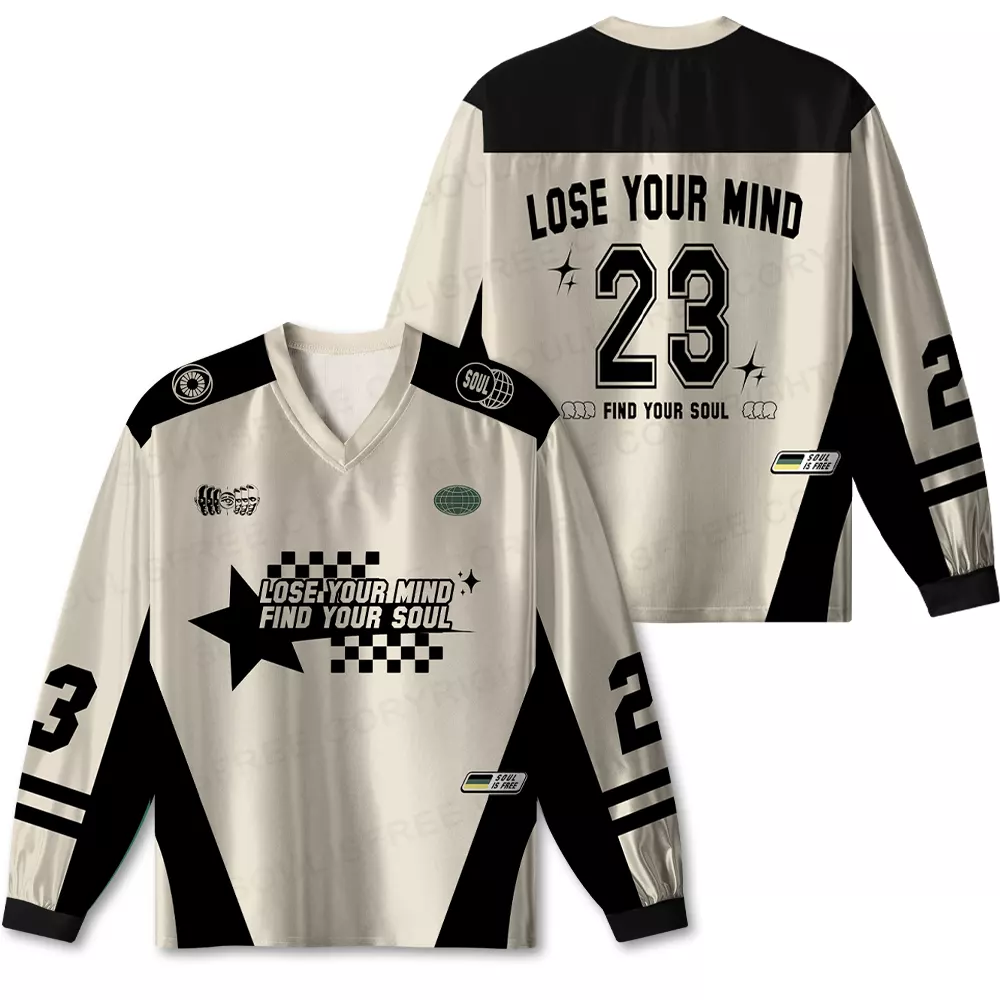 Personalized Lose Mind Long Sleeve Jersey
