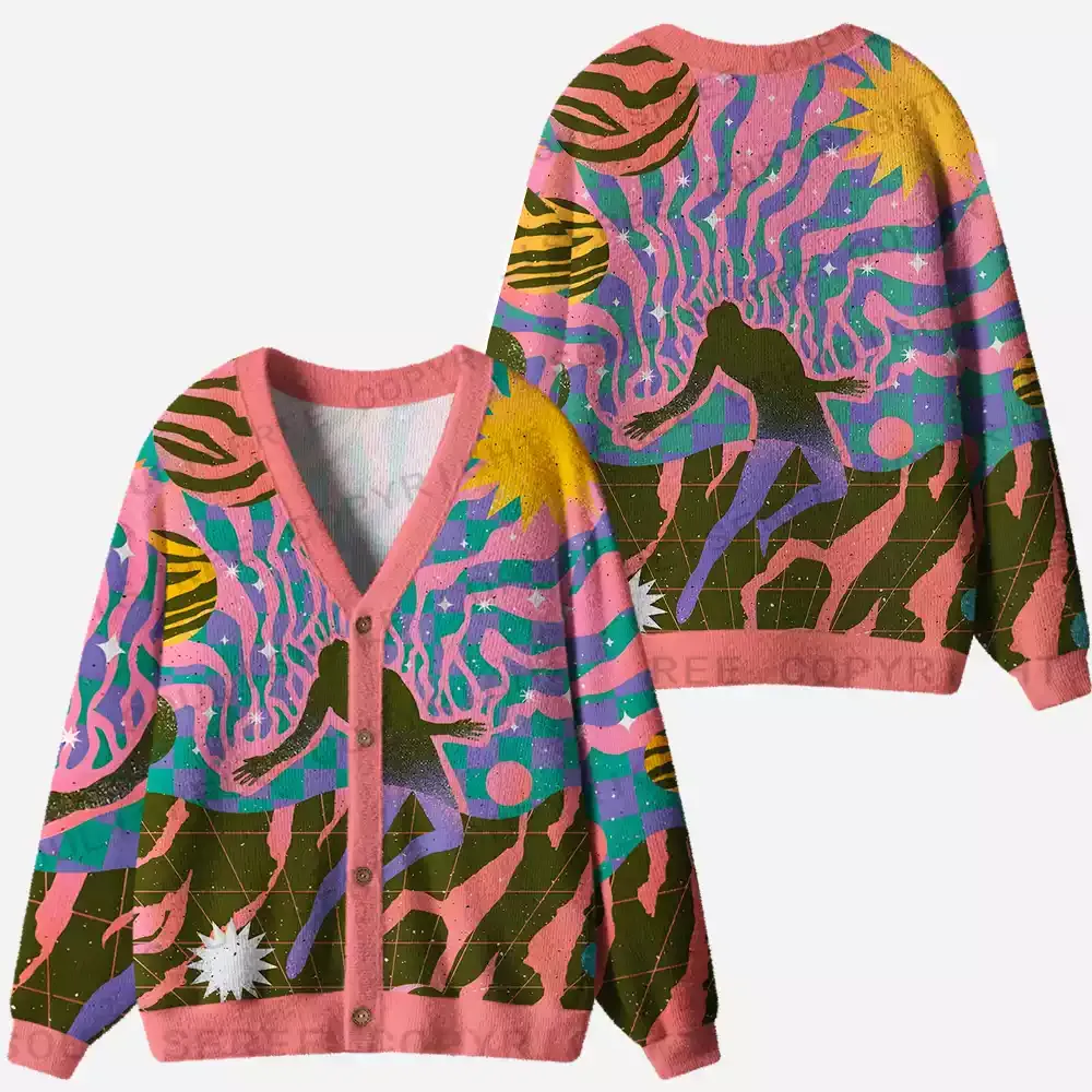 Designed Dystopia Ugly Cardigan Sweaters