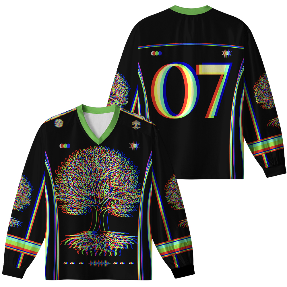 Psychedelic Tree Of Life Mesh Jersey