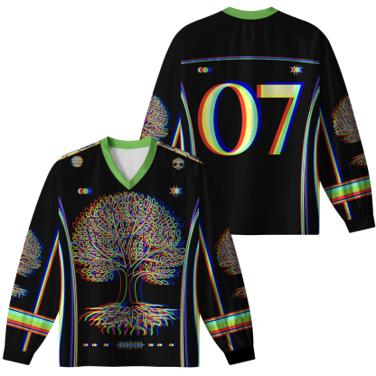 Psychedelic Tree Of Life Mesh Jersey