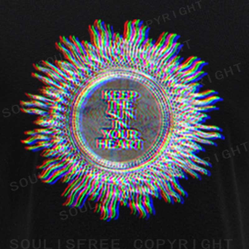 Soulisfree KEEP THE SUN IN YOUR HEART Raglan Crop Tee