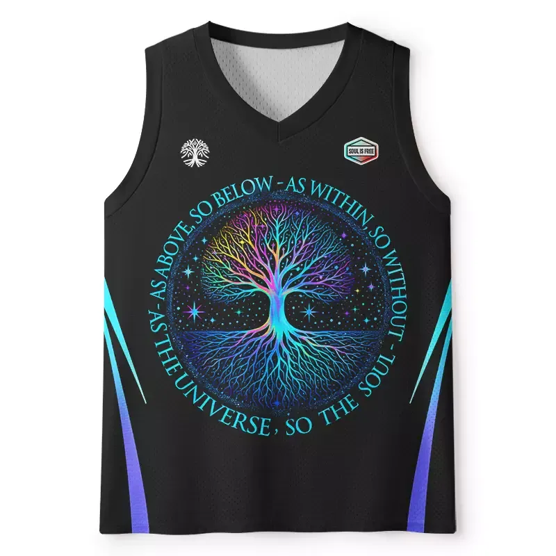 Designed Soulisfree As Above, So Below Mesh Tank
