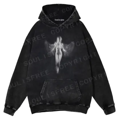Shadow Series : Woman Ⅸ Washed Hoodie
