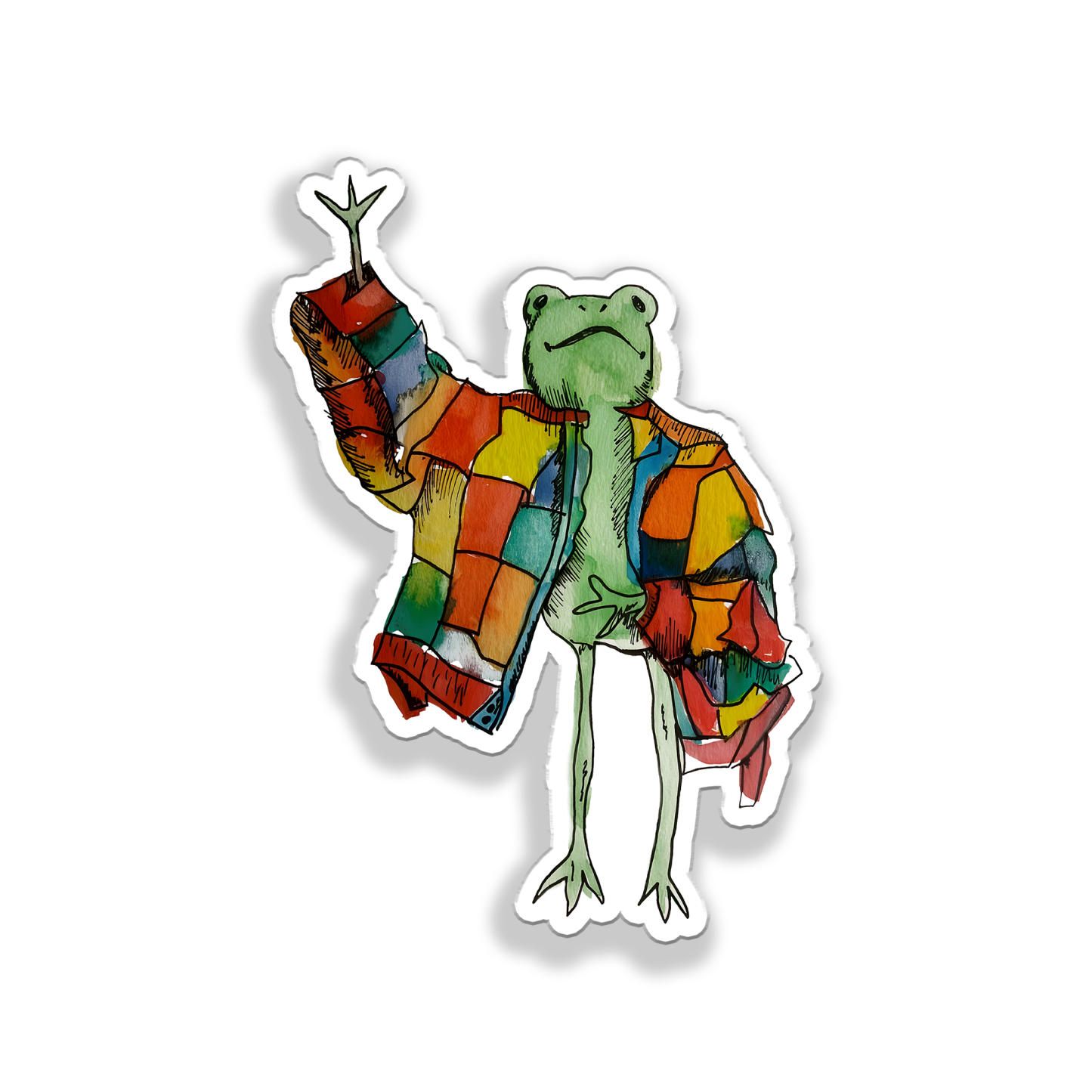 Designed Stylish Frog Fridge Magnet | Soulisfree