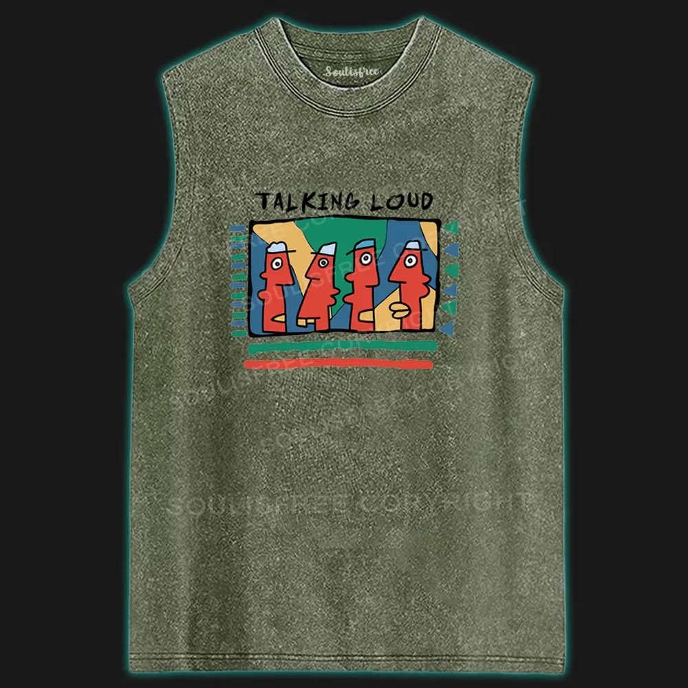 Talking Heads Silent Communication VIII Washed Tank