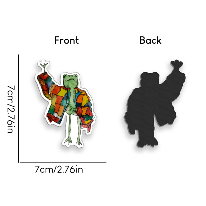 Stylish Frog Fridge Magnet