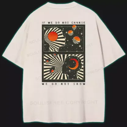 Love You To Black Hole And Back Washed Space T-shirt
