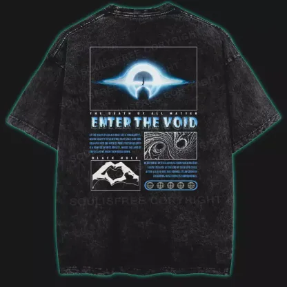 Chasing the Void Washed Space T-shirt