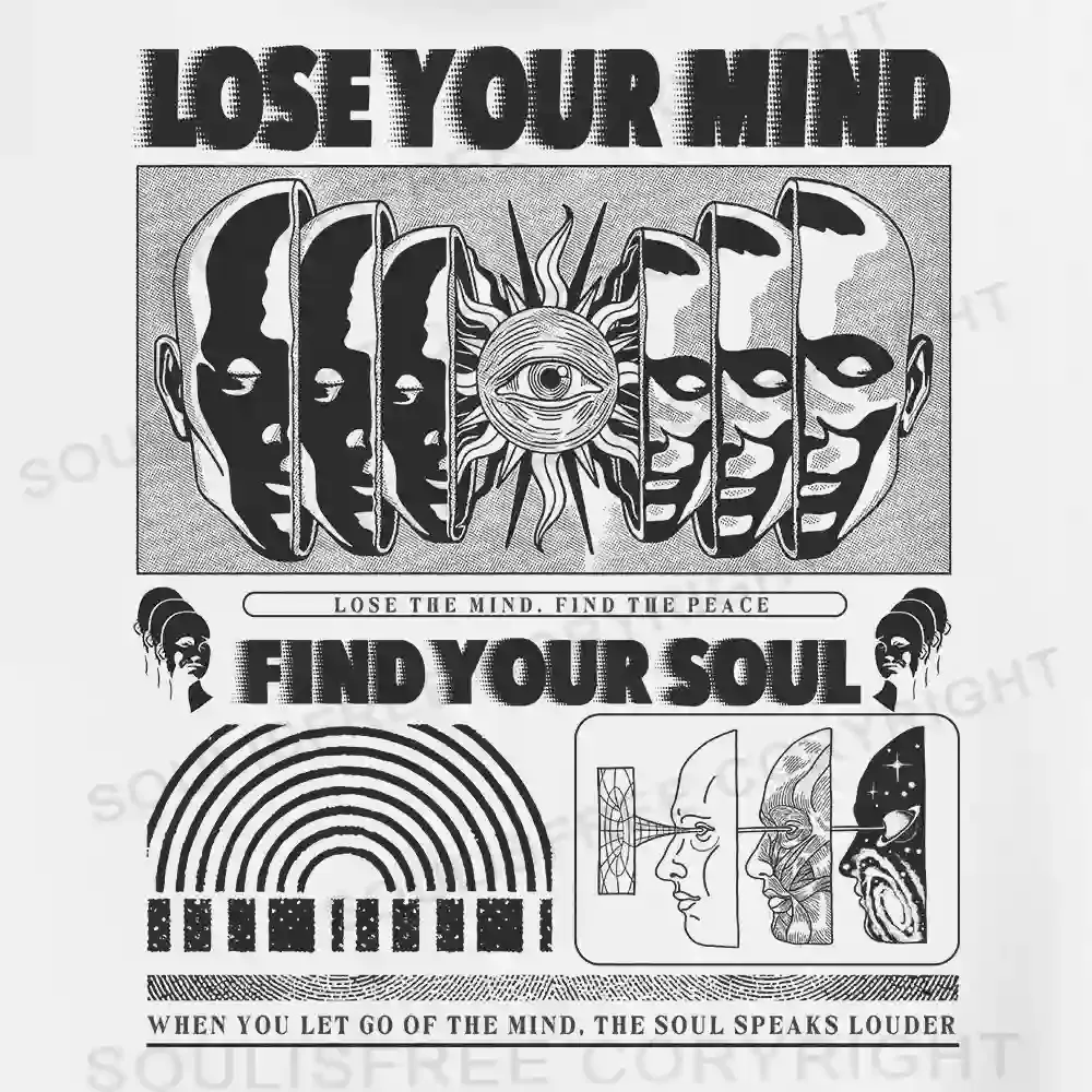 Lose Mind, Find Soul Crop Top