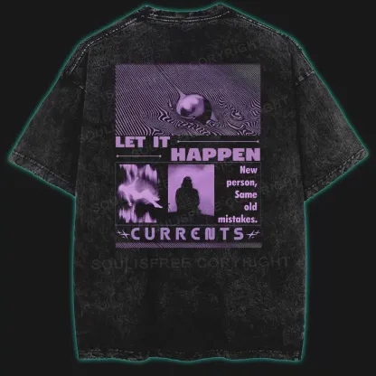 Let It Happen Washed T-shirt