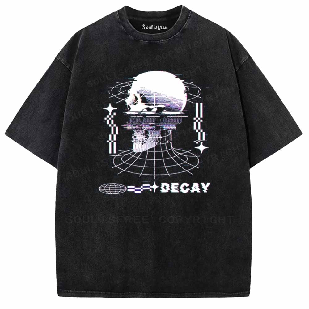 Soulisfree  DECAY Washed Tee