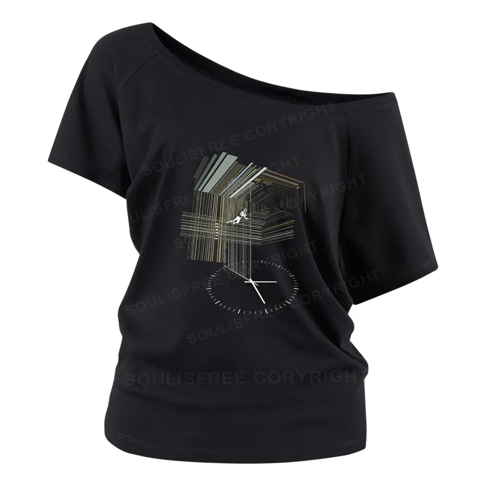 Secret Behind The Bookshelf Off Shoulder Top