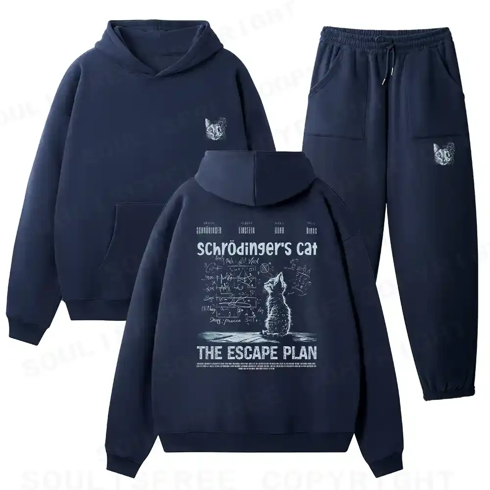 Careful Planning Fleece Hoodie Set