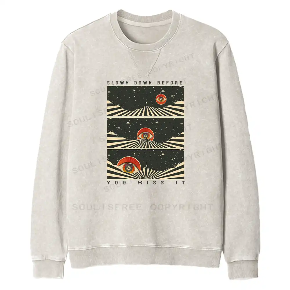 Moments in Stillness Fit Washed Sweatshirt