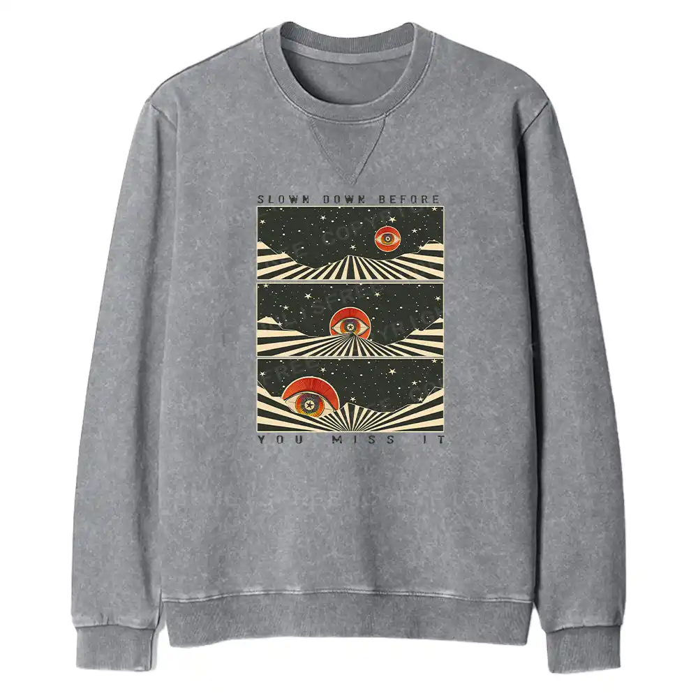 Moments in Stillness Fit Washed Sweatshirt