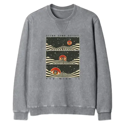 Moments in Stillness Fit Washed Sweatshirt