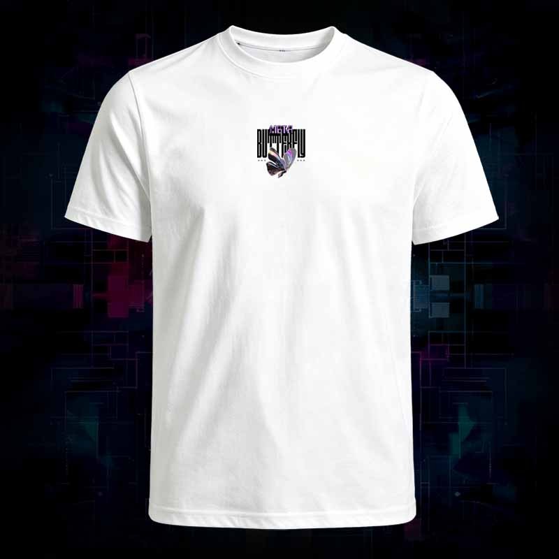 Soulisfree Cyber Iridescent Butterfly Classic Tee