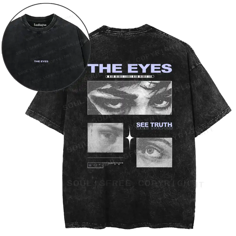 The Eyes See Truth Washed T-shirt