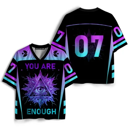 Soulisfree YOU ARE ENOUGH Mesh Jersey