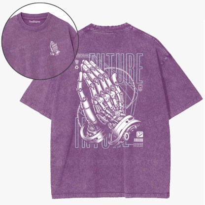 Soulisfree  Mechanical Devotion Washed Tee