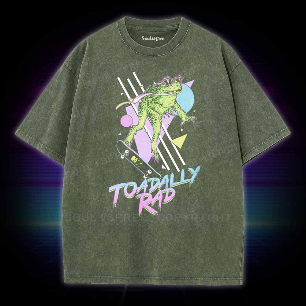 Soulisfree Toadally Rad Washed Tee