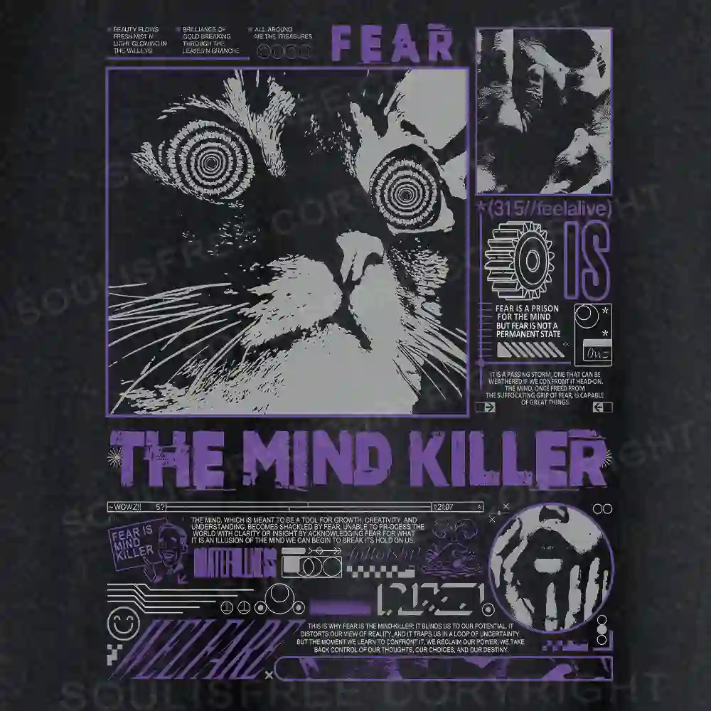 The Mind Killer Washed Tank Tops
