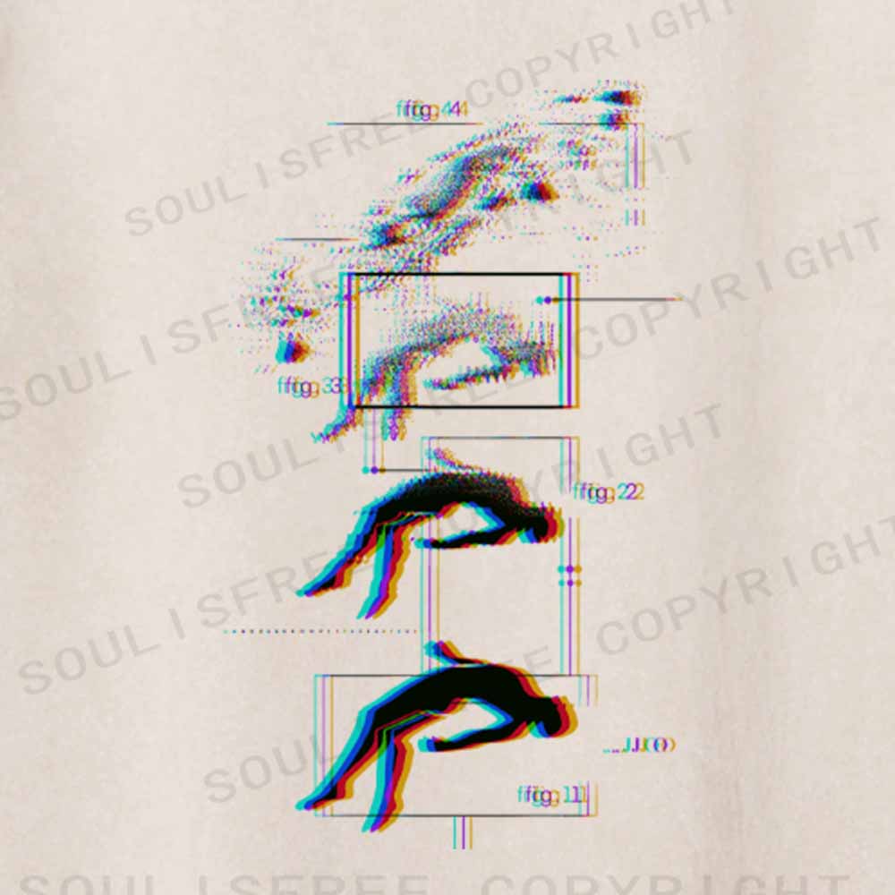 Soulisfree 404: SELF NOT FOUND Washed Tee