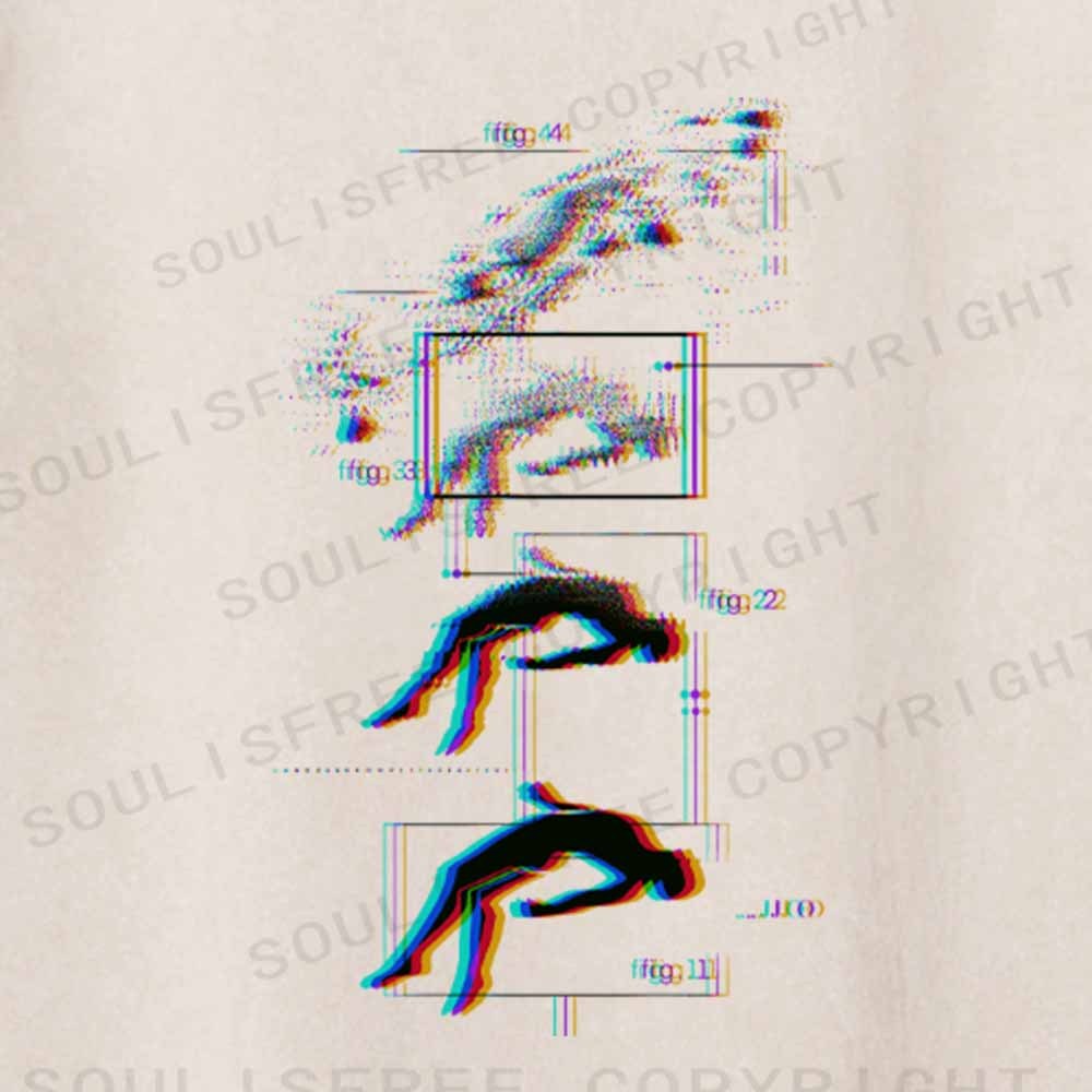 Soulisfree 404: SELF NOT FOUND Washed Tee