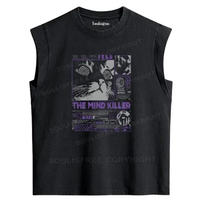 The Mind Killer Washed Tank Tops