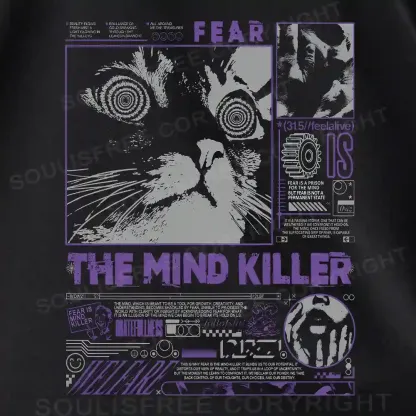 The Mind Killer Asymmetrical Top With Side Drawstring