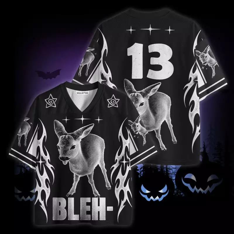Soulisfree Bleh Donkey Tribal Mesh Jersey