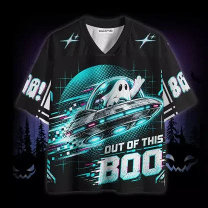 Soulisfree Out Of This Boo Mesh Jersey