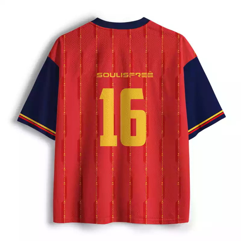 Soulisfree Crimson Force Mesh Jersey