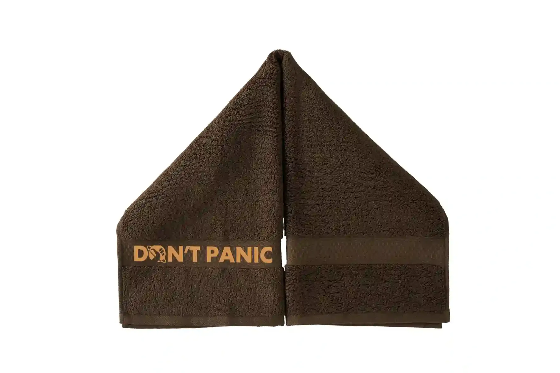 Don't Panic, The Answer Is 42 Embroidered Hand Towel