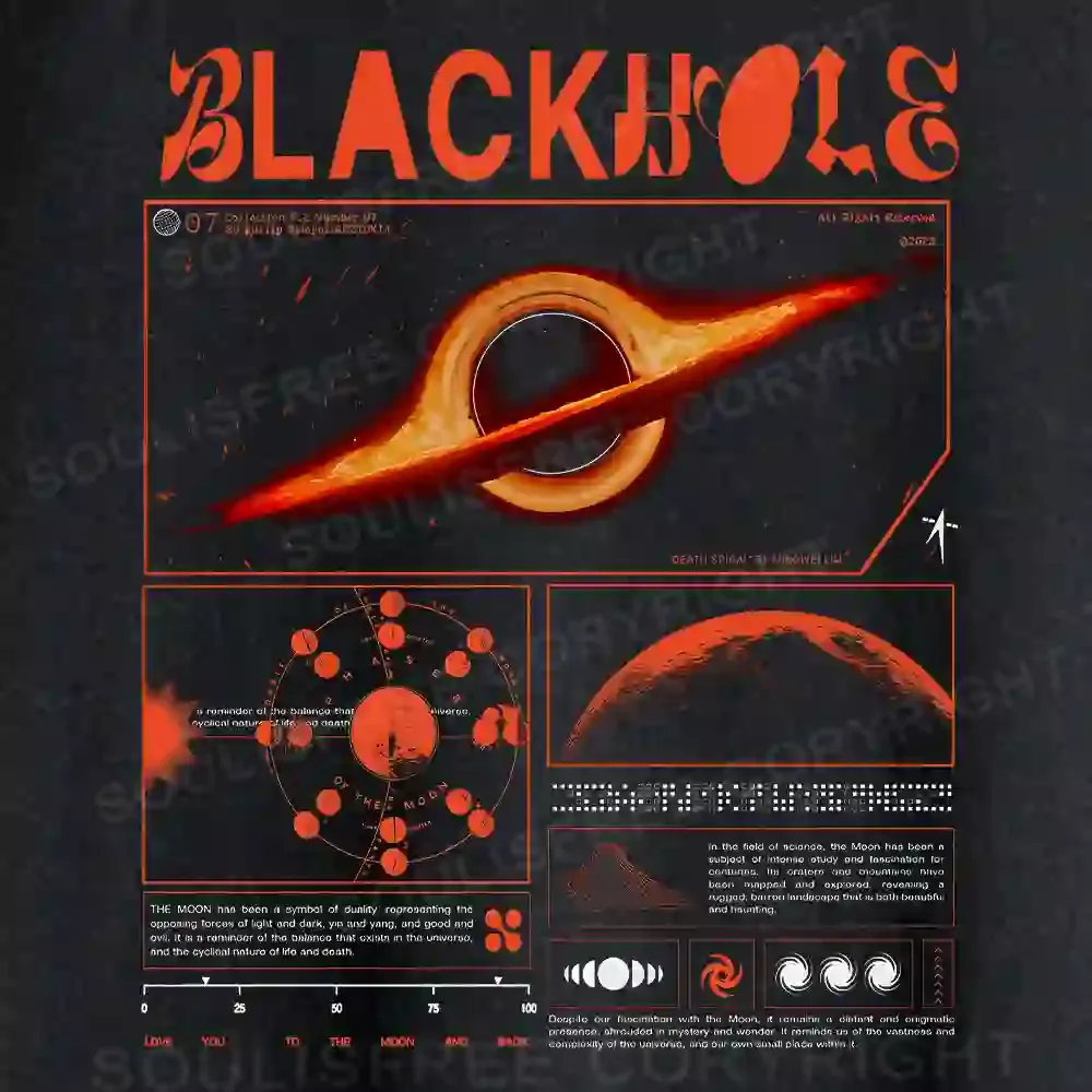 The Mystery Of Black Holes Washed Tank Tops