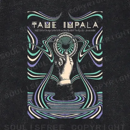 Tame Impala Washed Sweatshirts