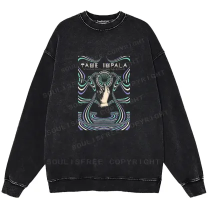 Tame Impala Washed Sweatshirts