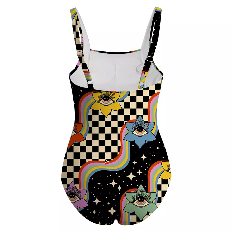 Soulisfree Vision Trip One‑Piece Swimsuit