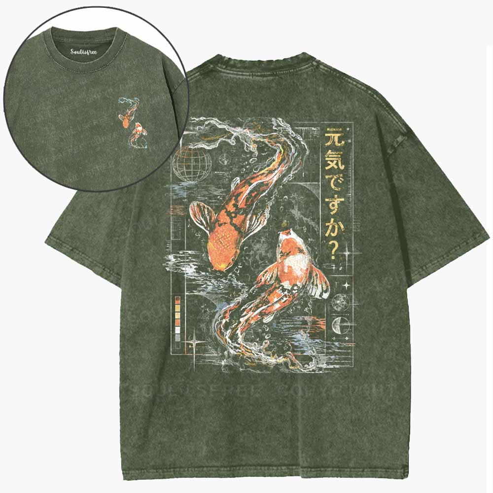 Soulisfree  The Eternal Flow Washed Tee