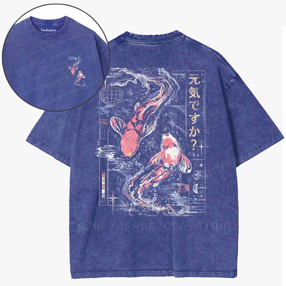 Soulisfree  The Eternal Flow Washed Tee