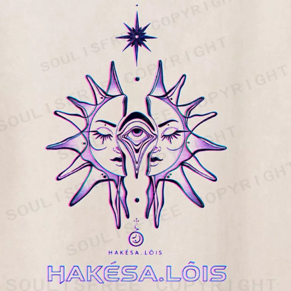 Soulisfree Stellar Harmony Washed Tee