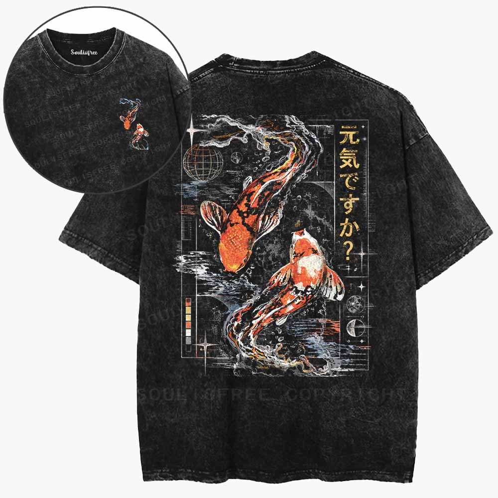 Soulisfree The Eternal Flow Washed Tee