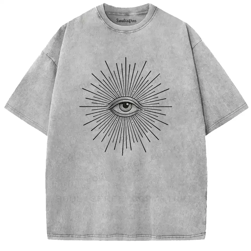 Radiant Sacred Eye Washed T-shirt