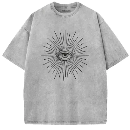 Radiant Sacred Eye Washed T-shirt